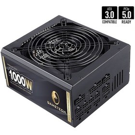 Resim Gametech GTP-1000 1000 W 80+ Gold Full Modüler Güç Kaynağı 
