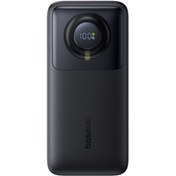 Resim Baseus FREE2PULL 20000MAH Dahili Type-C Kablolu Powerbank - 65W Hızlı Şarj Dijital Ekran - Siyah 