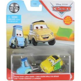 Resim Disney Cars Cars 3 Tekli Karakter Araçlar Racing Start Luigi ve Guido GRR87 
