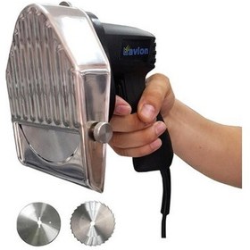 Resim Lavion Elektrikli Et Tavuk Döner Kesme Makinesi 