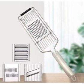 Resim Konyax Paslanmaz Çelik 4'lü Set El Rendesi Çok Renkli 