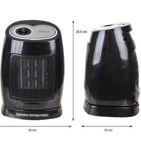 Resim Simtech KM-1729 Sımtech Fanlı Seramik Isıtıcı 