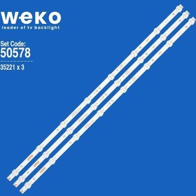 Resim Weko WKSET-5578 35221X3 K320WD A4 4708-K320WD-A4213K01 3 ADET LED BAR-PR32B80*AOC LE32h1465\u002F25- K320WD A4 - 4708-K320WD-A4213K01 K320WD15A048 J-84-R3B-32 RL - 62 CM 8 LEDLİ 