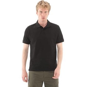 Resim The North Face M Essentıal Regular Polo Erkek T-Shirt Siyah 