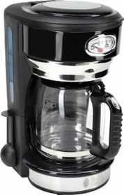 Resim Russell Hobbs Russell Hobbs 21701-56 Retro Ribbon Filtre Kahve Makinesi Siyah 