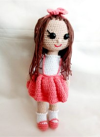 Resim TülaysHandCraft Amigurumi Buket Bebek Sağlıklı Oyuncak El Örgüsü 