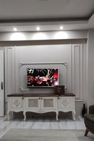 Resim Decozza Boyanabilir Çıta Köşe Motifi 2,5 Cm Çıta Uyumlu4 Lü Paket beyaz 