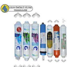 Resim Pws Kapalı Kasa Su Arıtma Cihazı Uygun Sertifikalı 7lı Pallas Mebran Purefer+b12 Alkali+mineral Set 