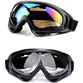 Resim Paket Anti-uv Kayak Snowboard Gözlüğü Motokros Kask Uyumlu Anti-buğu Kayak Gözlüğü Kayak Motosiklet Bisiklet Paten Unisex 