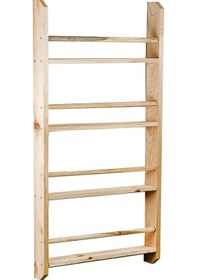 Resim Montessori Çocuk Odası Kitaplık Raf Duvar Rafı 4023 