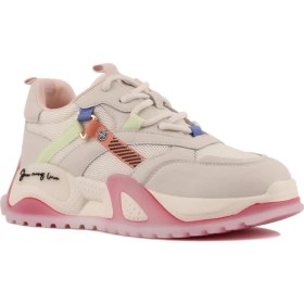 Resim Guja 24Y425 Ithal Kalın Taban Fashion Kadın Spor Ayakkabı 