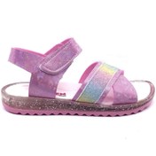 Resim Trendyshose 04672 Simli Çapraz Bantlı Kız Çocuk Sandalet Ayakkabı 