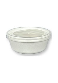 Resim 720 Adet 250cc Kapaklı Beyaz Köpük Kase 