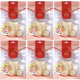 Resim Derma Naturel Loofah Yüz Temizleme Peeling Ms-06 6 Lı Set 