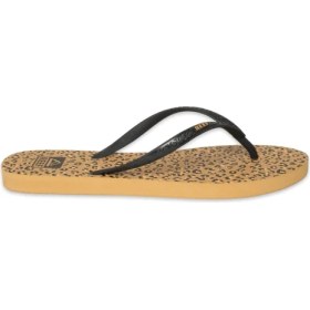 Resim Reef CJ9441 Reef Seaside Prints Parmak Arası Leopar Kadın Terlik 