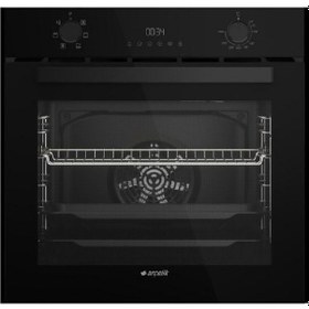 Resim Arçelik AFC330 S - Ocd 601 ES - ADE605S Black Star Siyah Ankastre Set 