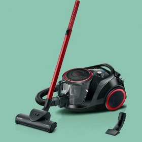 Resim BOSCH BGS41POW2 Serie 6 Toz Torbasız Süpürge ProPower Siyah Turbo Başlık ve 0,2 L Toz Haznesi 