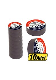 Resim Globe No210-sh-10 ,19mmx10mt 10-adet Siyah İzole Bant 