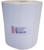 Resim Tanex Barkod Etiketi Termal Eco 20x40 MM 25 MM Çap 5000 Lİ 