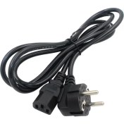 Resim Aogo 1.5 mt Power Güç Kablosu C13 Iec Enerji Kablosu 1.5m Monitör Pc Yazıcı Elektrik Kablosu 