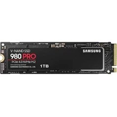 Resim Samsung 980 Pro 1TB 7000-5000MB PCIe + NVMe M.2 SSD 