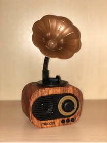 Resim SBS Butik Mikado Nostaljik Mini Taşınabilir Bluetooth-radyo-usb Hoparlör 