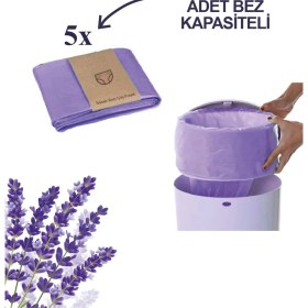 Resim Empressco Korbell Kirli Bebek Bezi Kovaları ile Uyumlu 2500 Bebek Bezi Kapasiteli 5 Paket Yerli Çöp Poşeti - Fiyatı, Yorumları 