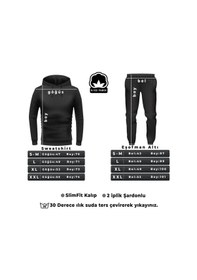 Resim Uyguntarz Unisex Quenn Baskılı Eşofman Takımı Gri 