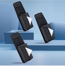 Resim Pazly Cbtx Oto Koltuğu Yan Saklama Çantası Mendil Kutusu, Model: H322 Tahıl Desenli 