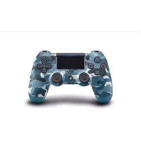 Resim PS4 Uyumlu Kablosuz Kol Blue Camouflage Oyun Kolu 