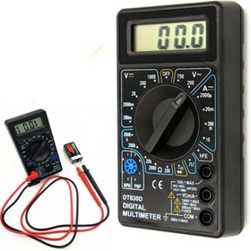 Resim Mobee Dijital Avometre Multimetre Ölçü Cihazı Akım Voltaj Direnç Ölçer 