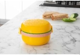 Resim Hamburger Model Beslenme Kabı 