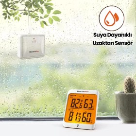 Resim ThermoPro TP63C Iç ve Dış Mekan (Sensörlü) Dijital Sıcaklık ve Nem Ölçer 