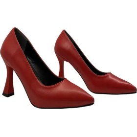 Resim Massima 9532 Kırmızı Stiletto Bayan Ayakkabı 