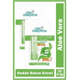 Resim Cire Aseptine Aloe Vera Dudak Bakım Kremi 4,5 Gr 2 Adet 