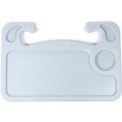 Resim Gajeena Araç İçi Çok Amaçlı Laptop Masa Desteği, Ayarlanabilir Direksiyon Üstü Çalışma Platformu, Gri Gri 