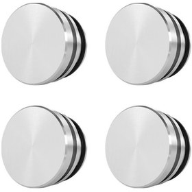 Resim Novahub Gümüş Evrensel Çakmak Kapağı Kapağı, Araba Güç Bağlantı Noktası İçin Alüminyum Alaşımlı Su Geçirmez Toz Geçirmez Fiş 