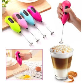 Resim Butedo Mini Mikser Kahve Süt Köpürtücü Karıştırıcı Cappucino Mixer Pilli Çırpıcı 