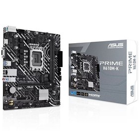 Resim Prime H610M-K D5 Intel H610 LGA1700 DDR5 Micro ATX Anakart 