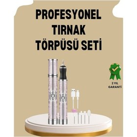 Resim Usb Şarjlı Profesyonel 20.000 Rpm Elektrikli Oje Sökücü Ve Tırnak Bakım Aleti 