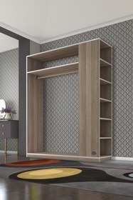 Resim Kenzlife Giysi Dolabı Bayram 180*150*40 Crd Gardırop 