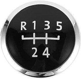 Resim Headerbs Vites Topuzu Kapağı, ABS Vites Topuzu Kapatma başlığı T5 2003-2010 Için Şık Araba İç Dekorasyon Değiştirme (5. vites) 