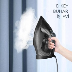 Resim Sinbo SSI-6630 2000-2400 W Siyah Buharlı Ütü 