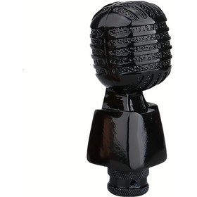 Resim Chuangyinshop Yeni Kişiselleştirilebilir Black Mikrofon Vites Topu Manuel Şanzıman İçin Yaratıcı Vites Kolu 