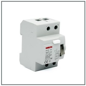 Resim Onesto 40a B Tipi Rccb 1p+n 30ma Scc:6ka 