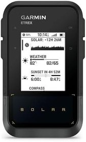 Resim Garmin eTrex® Güneş Enerjisi, GPS Taşınabilir Navigatör, Sınırsız Pil Ömrü, Suya Dayanıklı 