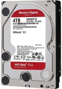 Resim Wd 4tb Red Plus Nas Internal Hard Drive Hdd - 5400 Rpm, Sata 128 Mb Wd40efzx Harddisk-121086 