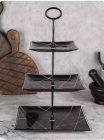 Resim Glass Story Meyve Kasesi 3 Katlı 216196646 