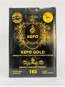 Resim KEFO GOLD 1kg Kömür 