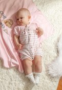 Resim Babydola Barbatöz Kız Bebek Bayramlık Tulum 12666 